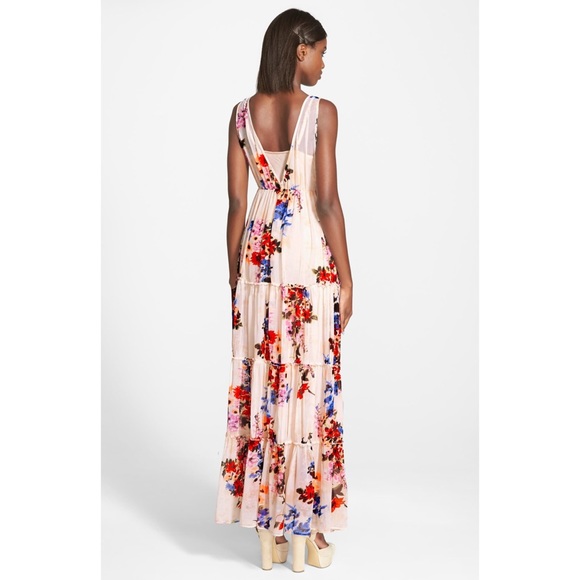RAGA Feeling Floral Tiered Maxi Dress - Picture 3 of 8